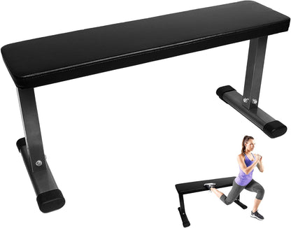 Fitvids Heavy Duty Adjustable and Foldable Utility Weight Bench for Upright, Incline, Decline, and Flat Exercise